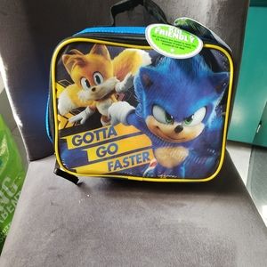Sonic the hedgehog lunchbag